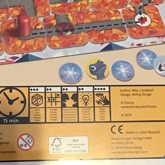 Ravensburger Disney Frozen II Junior Labyrinth Board Game NEW - Picture 4 of 5